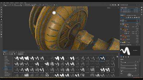 Как текстурировать в substance painter