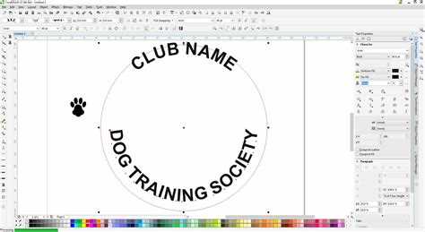 Как убрать рамку вокруг текста в coreldraw