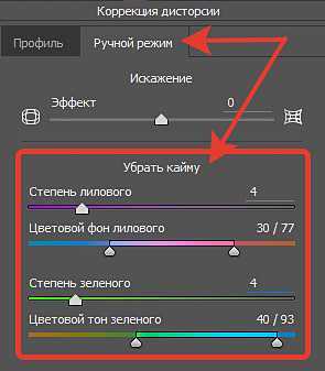 Как убрать хроматические аберрации в lightroom