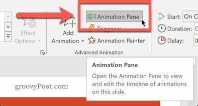 Как удалить анимацию в powerpoint
