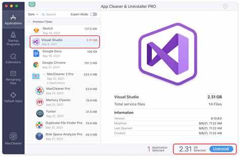 Удаление Visual Studio через Панель управления Windows