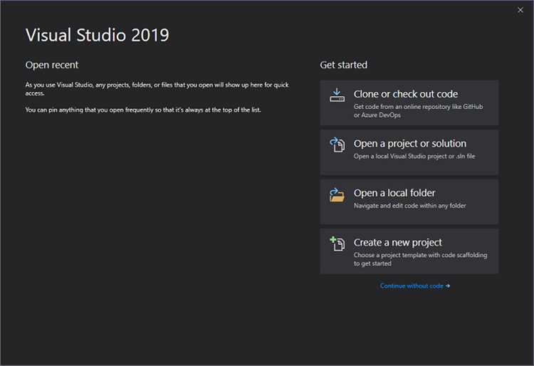 Реализация оптимизации ресурсов при запуске Visual Studio