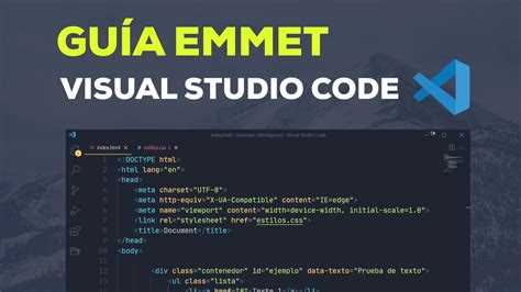 Как установить emmet в visual studio code