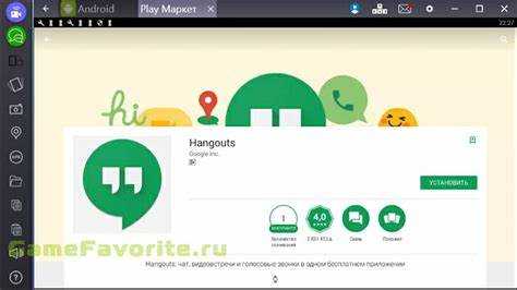 Как настроить аккаунт в Hangouts после установки