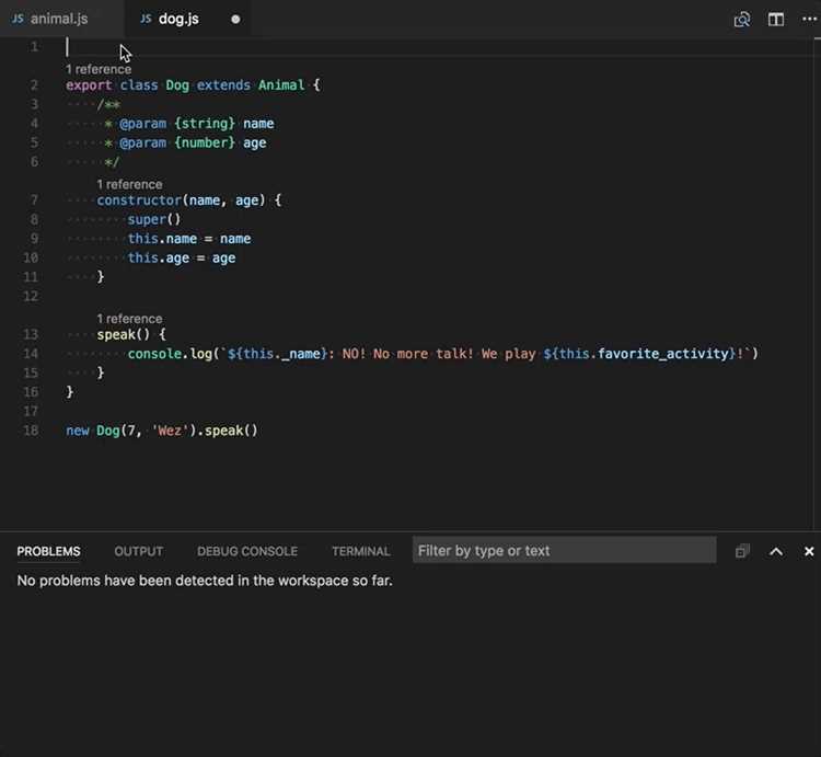 Выбор нужных компонентов для работы с JavaScript