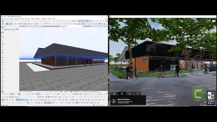 Настройка соединения между ArchiCAD и Lumion