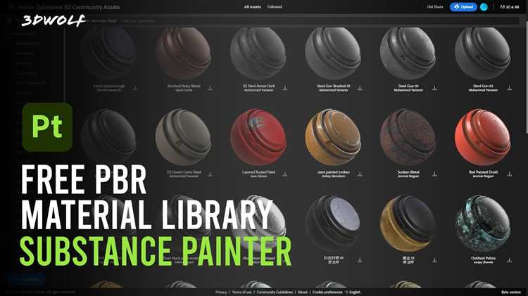 Экспорт материалов и текстур из Substance Painter для внешних движков