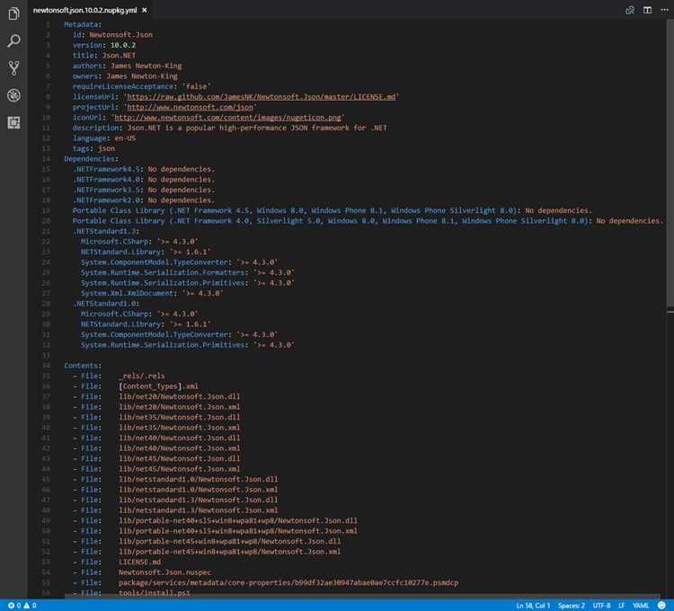 Как установить nupkg в visual studio