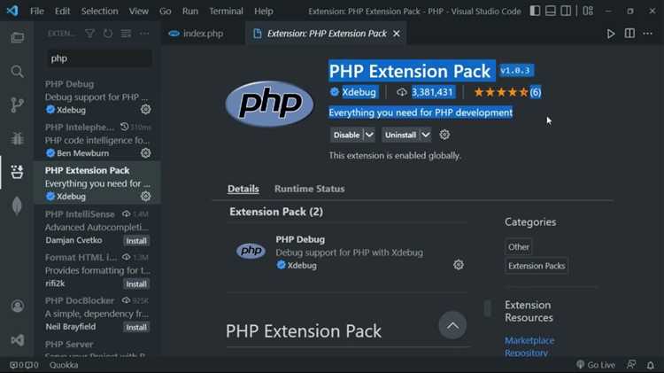 Скачивание и установка последней версии PHP на Windows
