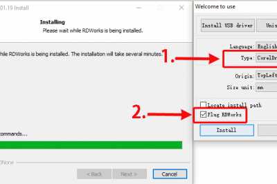 Подготовка системы Windows перед установкой плагина RDWorks