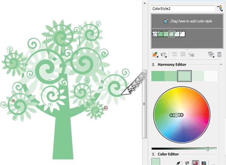 Экспорт цветового оформления с сохранением качества в CorelDRAW
