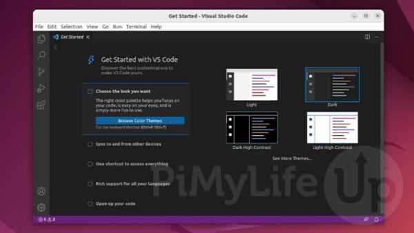 Обновление и удаление Visual Studio Code в Ubuntu