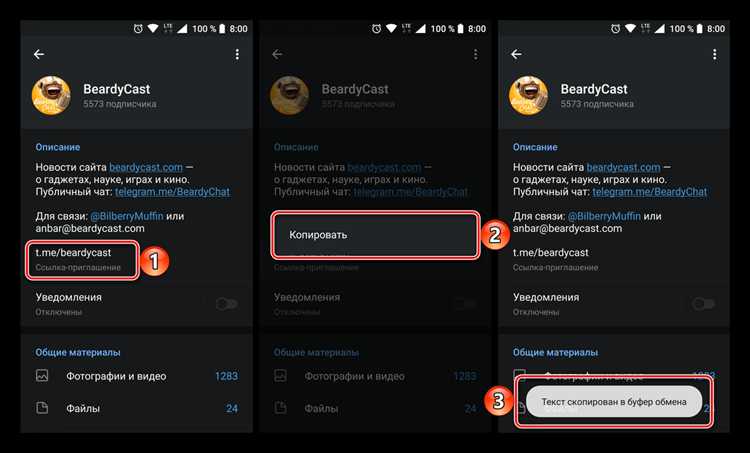 Использование Telegram Desktop для извлечения URL картинки