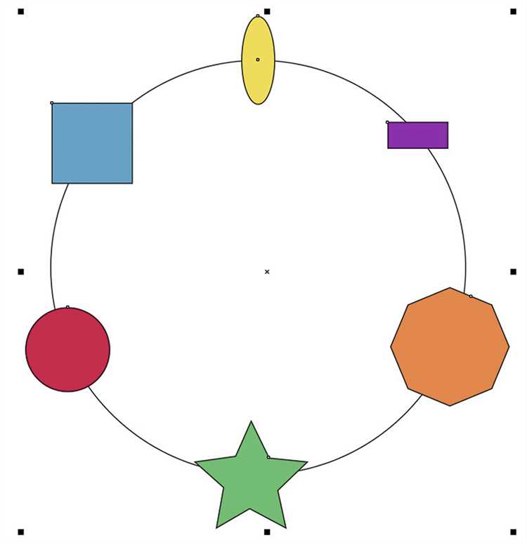 Как в coreldraw определить центр окружности