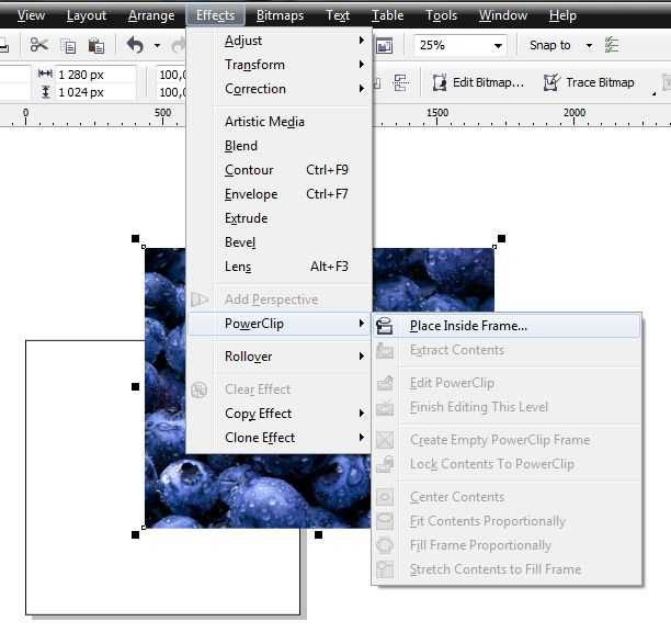 Как в coreldraw вырезать изображение по контуру