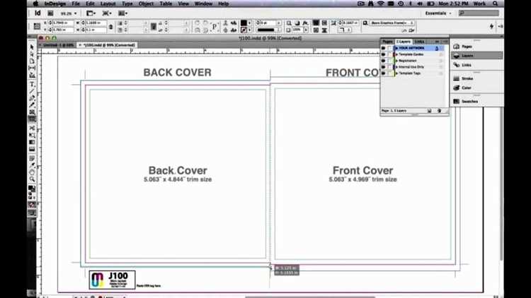 Как в indesign сделать фон страницы