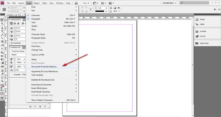 Как в indesign создать ромб