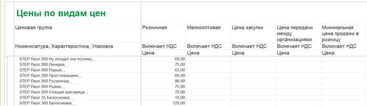 Установка правил округления и валюты для цен