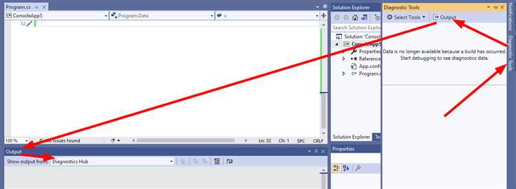 Настройка отображения инструкций и регистров в Visual Studio