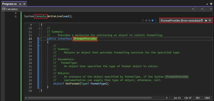 Сброс пользовательских настроек через интерфейс Visual Studio