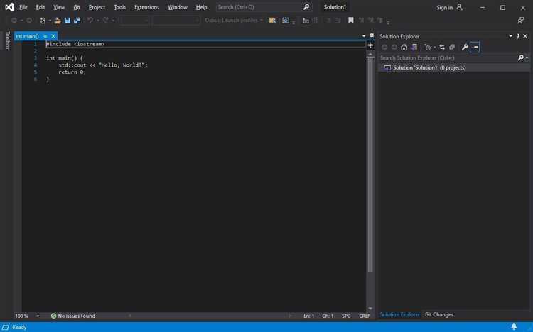 Настройка IntelliSense и подсветки синтаксиса для C