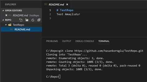 Создание локального репозитория в Visual Studio