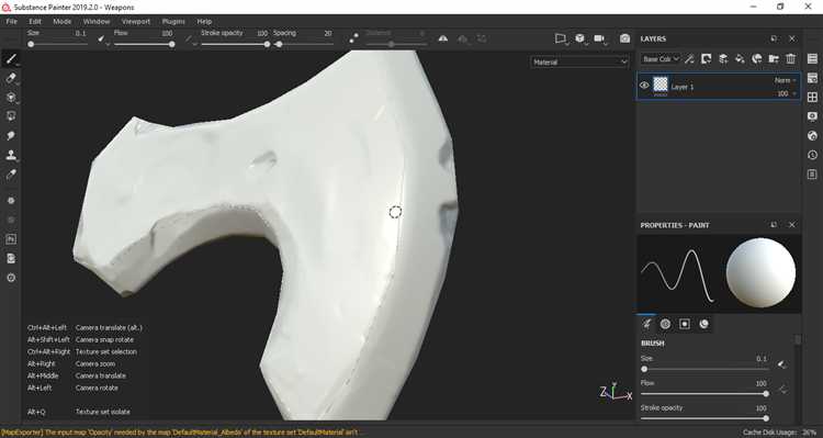 Как запечь карты нормалей в substance painter