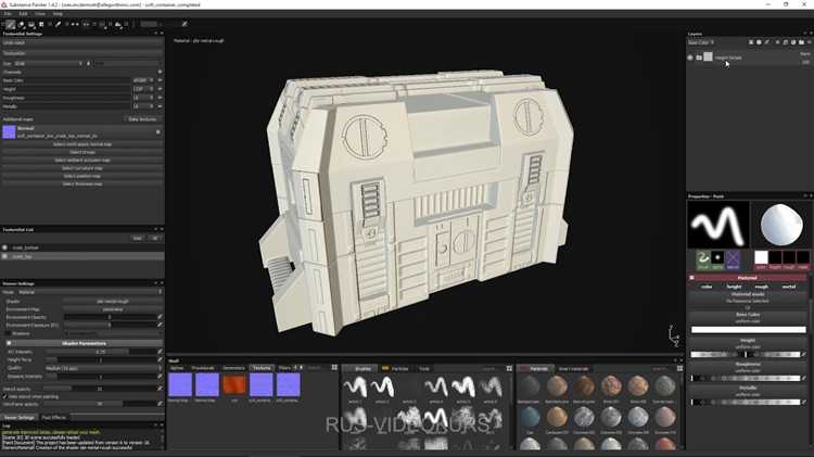 Как запечь карты в substance painter
