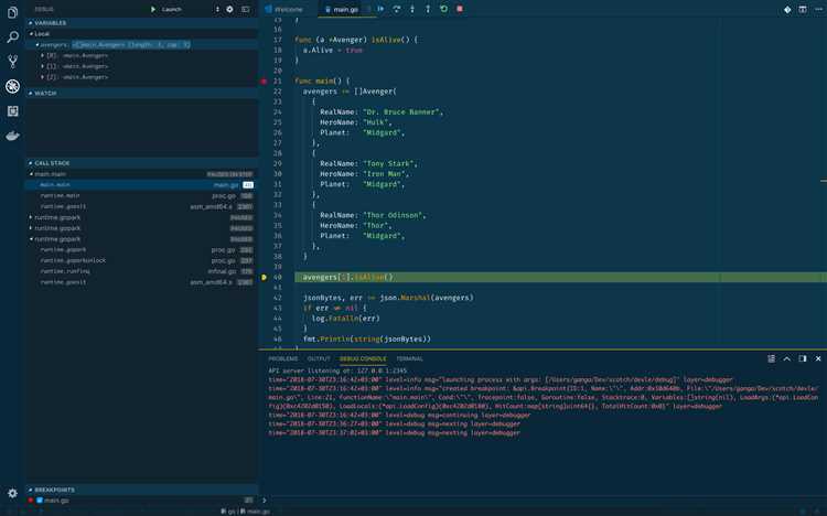 Для динамического изменения значений можно использовать консоль отладки (Debug Console). Введите имя переменной с новым значением, например, undefinedmyVar = 42</code>, и нажмите Enter. Изменение вступит в силу мгновенно, что облегчает тестирование и исправление ошибок.»></p>
<p>Обратите внимание, что не все типы переменных можно изменить во время отладки – ограничения зависят от используемого языка и отладчика. В случае невозможности изменения переменной Visual Studio Code выведет соответствующее предупреждение.</p>
<h2>Использование шагов (Step Over, Step Into, Step Out) для анализа кода</h2>
<p><img decoding=