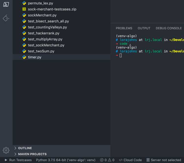 Установка расширения Python в Visual Studio Code