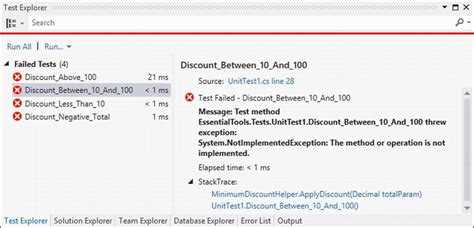 Как запустить тесты в visual studio