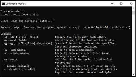 Как запустить visual studio code через терминал