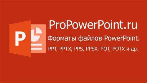 Какой формат файлов у документов microsoft powerpoint