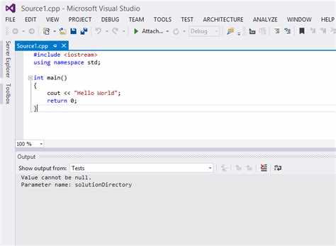 Поддержка различных стандартов C++ в Visual Studio 2019
