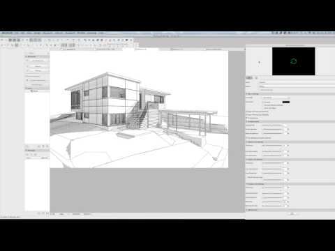 Настройка освещения и тени в популярных рендерах ArchiCAD