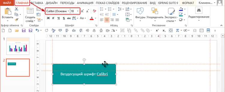 Стандартные шрифты по умолчанию в разных версиях PowerPoint