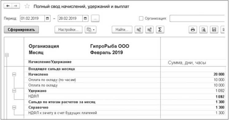 Отсутствуют данные по выплатам в регистре налогового учета