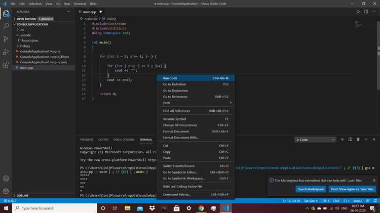 Почему не отображается код в visual studio