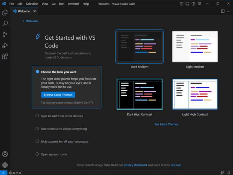 Настройки отображения окон кода и вкладок в Visual Studio