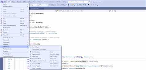 Почему в visual studio