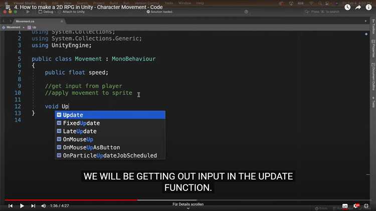 Настройка внешнего редактора в Unity
