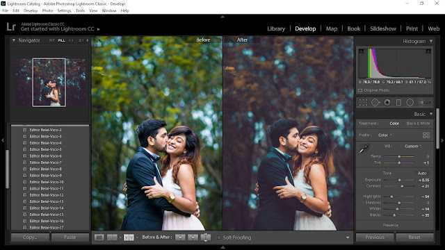 Где хранятся пользовательские пресеты в Lightroom Classic на macOS