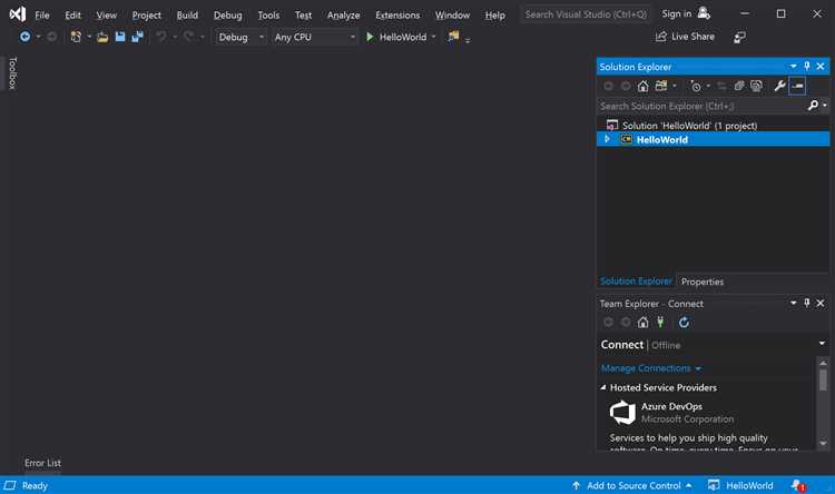 Обновление Visual Studio через установщик