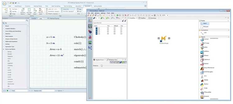Методы визуализации данных и графиков в Mathcad