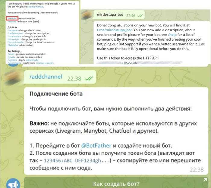 Получение Telegram ID в группах и чатах