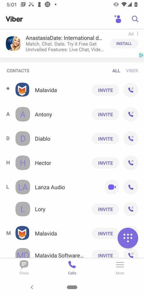 Путь к папке Viber в стандартной галерее Android