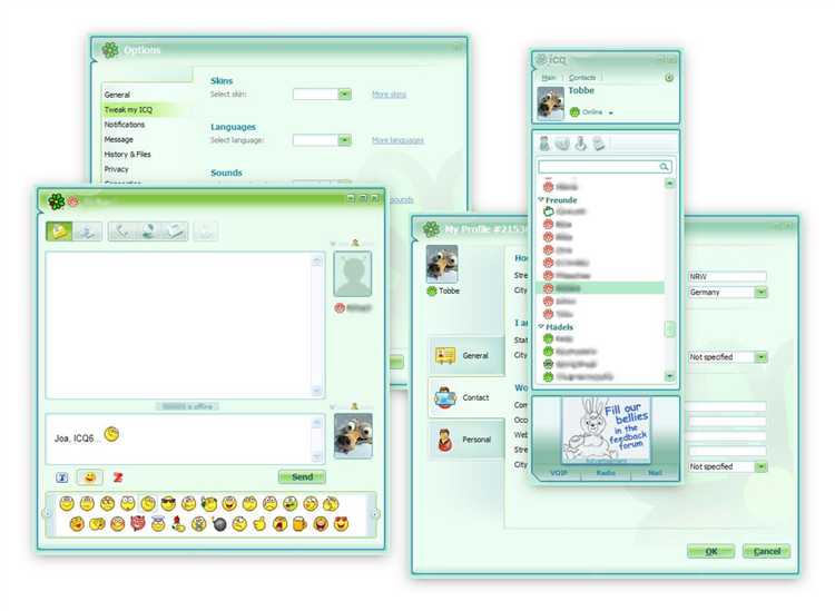 Где находятся файлы профиля пользователя ICQ на Windows