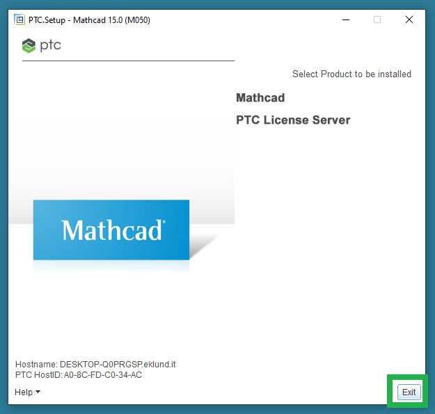 Как активировать mathcad 15