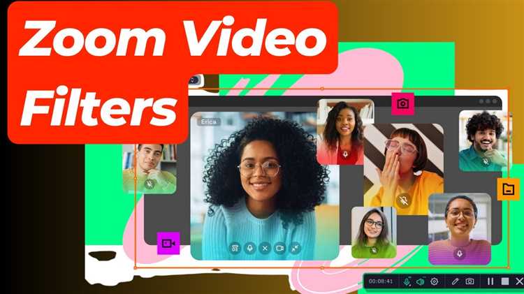 Как добавить фильтры видео в zoom