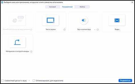 Настройки качества и видимости презентации для участников